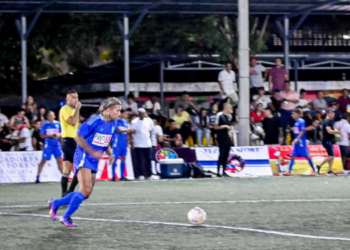 El goleador del Fútbol Profesional Colombiano jugó las 100 horas de fútbol tolimense