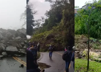 Caos en Antioquia por derrumbes: Vías cerradas y municipios incomunicados