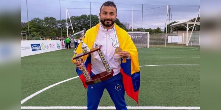 Un futbolista tolimense competirá en las justas deportivas Paralímpicas París 2024