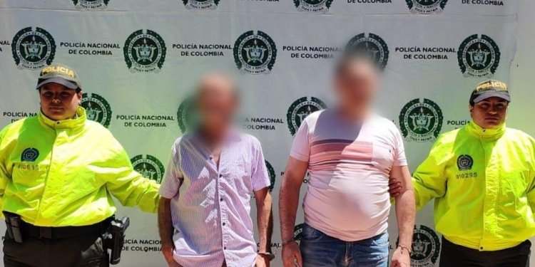Los paisas fueron detenidos en zona rural de Rovira 