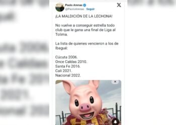Santa fé fue víctima la supuesta ‘maldición de la Lechona’