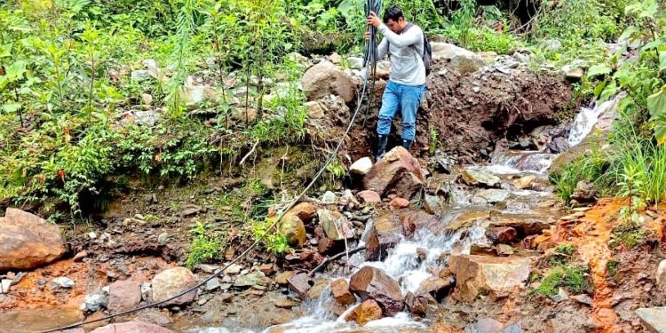 En operativo en el corregimiento de Toche, la Alcaldía y policía lograron detener la extracción ilegal de minerales 