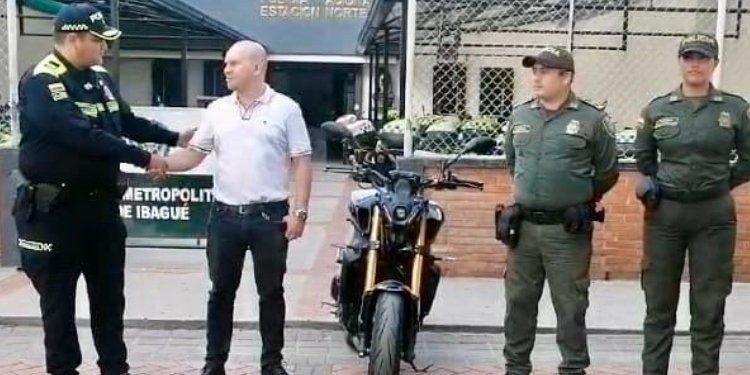 Las autoridades recuperaron una costosa motocicleta que había sido hurtada