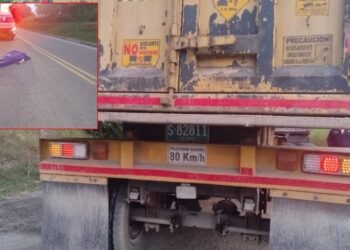 Empleada del Peaje de Alvarado falleció al chocar contra una volqueta