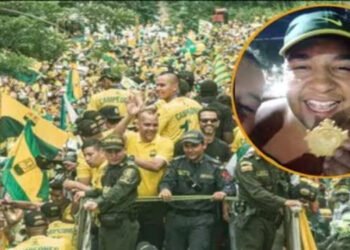Padre del hincha que robó medalla en Bucaramanga pide disculpas: “Estaba tomado, va a pedir perdón”