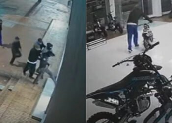 Ladrones roban $90 millones en motocicletas en 90 segundos en Bogotá