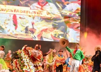 Así fue el lanzamiento del Festival Folclórico en el Coliseo mayor de la ciudad de Ibagué
