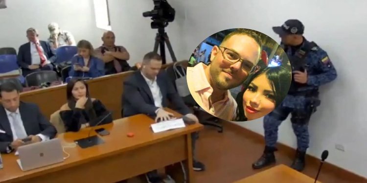 John Poulos niega la mano al juez que lo condenó por feminicidio y se burla de él