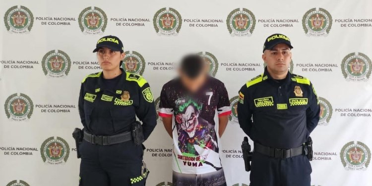 Alias Kevin fue detenido por la policía en Honda 