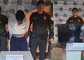 Alias ‘Mugre’ entró al colegio, pero a robar un televisor