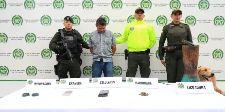 Le ‘cayeron’ a alias ‘Sosa’ en una casa usada para expender estupefacientes en el barrio Claret