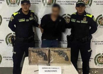 Alias Johan fue detenido en Melgar realizando disparos al aire 