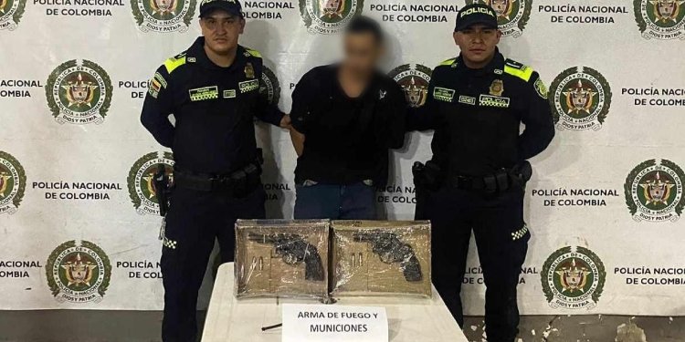 Alias Johan fue detenido en Melgar realizando disparos al aire 