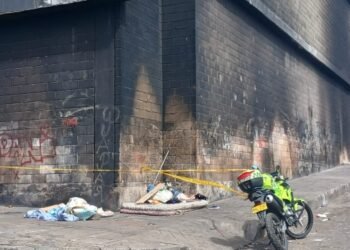 Adulto mayor falleció en vía pública sobre la calle 19