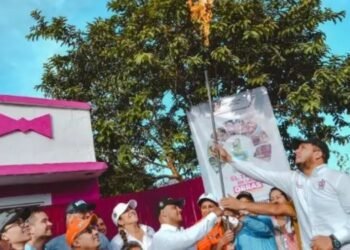 Gobernadora realizó entrega de gas domiciliario en el Líbano 