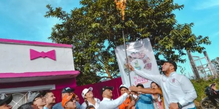 Gobernadora realizó entrega de gas domiciliario en el Líbano 