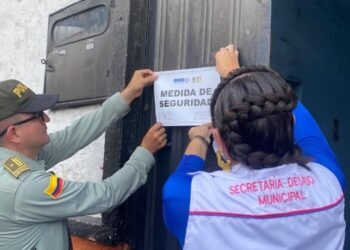 Autoridades cerraron residencia en el barrio Centro de Ibagué