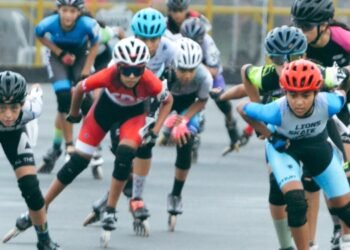 Ya están rodando las pruebas de velocidad en los Panamericanos de Patinaje
