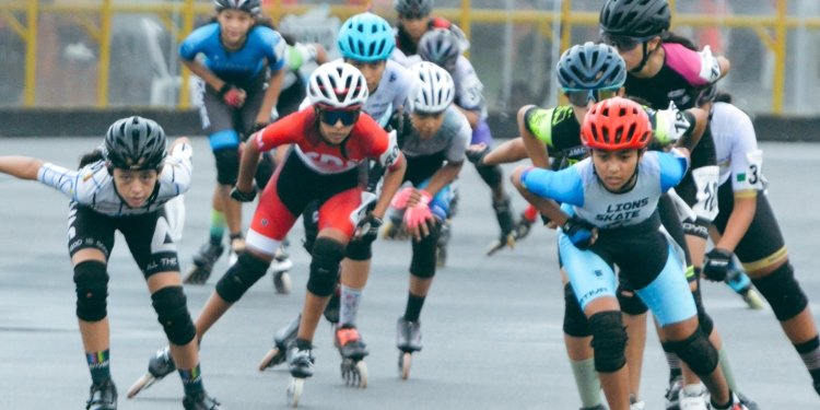 Ya están rodando las pruebas de velocidad en los Panamericanos de Patinaje