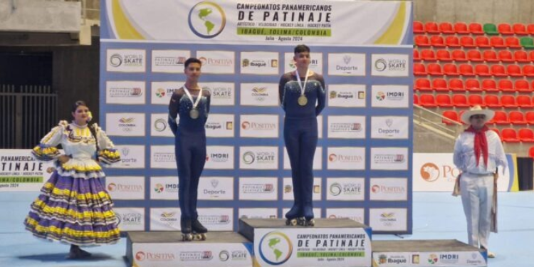 Patinadores tolimenses se siguen subiendo al podio de los Panamericanos Ibagué 2024