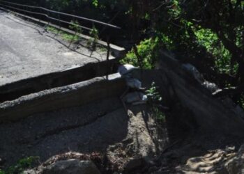 Dos años se completaron sin el puente Palobayo que conduce a Ambalema