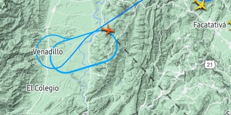 Avión de Avianca sobrevoló durante varias horas el Tolima y regresó a Bogotá tras incidente a bordo