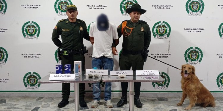 Interno con permiso de 72 horas, fue capturado con basuco, tussi y marihuana en su poder