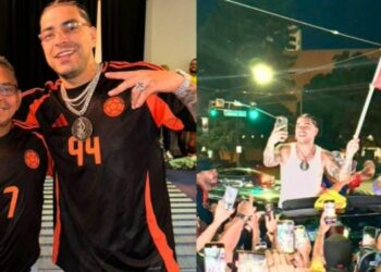 ¡Ryan Castro celebra el empate de Colombia vs. Brasil con un concierto gratuito en California!