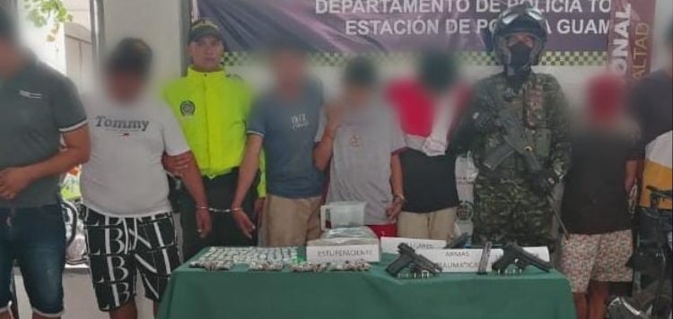 Alias Moncho fue detenido y su banda desarticulada en el Guamo 