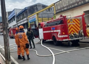 Un hombre lo perdió todo en medio de un incendio en Líbano 