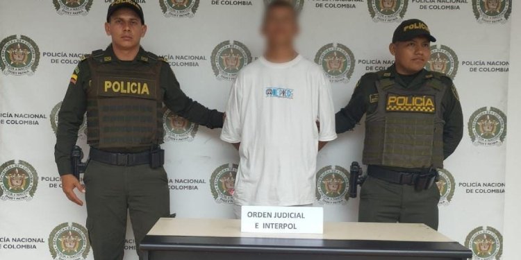 Sujeto buscado por la Interpol fue detenido en Chaparral 