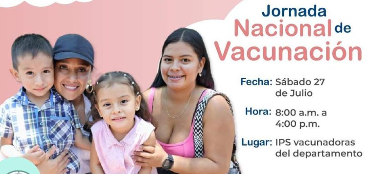 Alístese para la gran jornada nacional de vacunación en Ibagué y el Tolima 