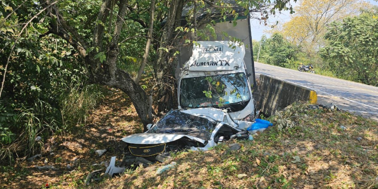 Dos personas heridas deja accidente de tránsito en la vía Castilla hacia Neiva 