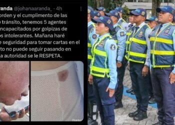 Cinco agentes de tránsito han sido incapacitados por fuertes agresiones ocurridas en menos de una semana