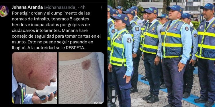 Cinco agentes de tránsito han sido incapacitados por fuertes agresiones ocurridas en menos de una semana