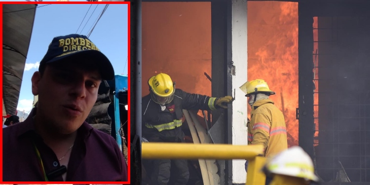 Director de Bomberos le salió al paso a las críticas de cómo se enfrentó el incendio en la calle 19