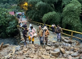 Fuertes lluvias causaron emergencia en el Cañón del Combeima