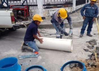 El IBAL recuperó daño en el barrio Magisterio