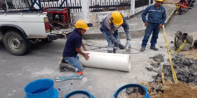 El IBAL recuperó daño en el barrio Magisterio