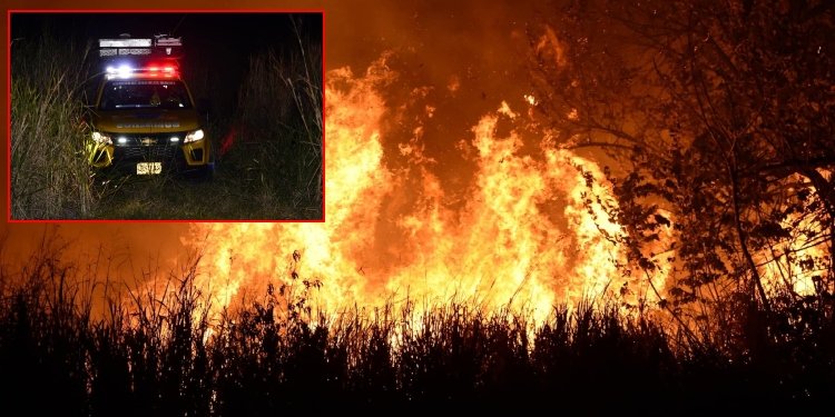 Bomberos de Ibagué apagaron incendio en la variante