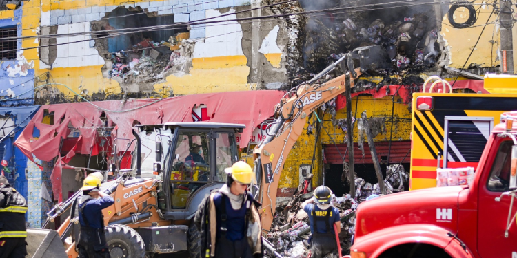Según el diagnóstico estructural de la Alcaldía, de los 18 predios calcinados, 13 deberán ser demolidos