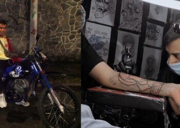 Jaminton reconocido tatuador de Ibagué, falleció luego de sufrir un accidente de tránsito