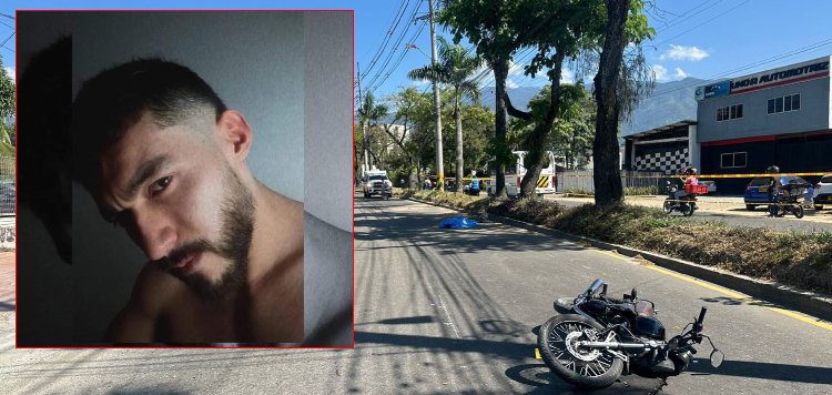 Julián Camilo, el motociclista que murió al sufrir un accidente