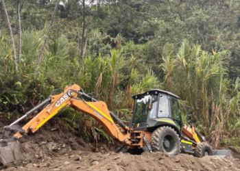 Se está recuperando el paso en la vía Tapias – Ortega