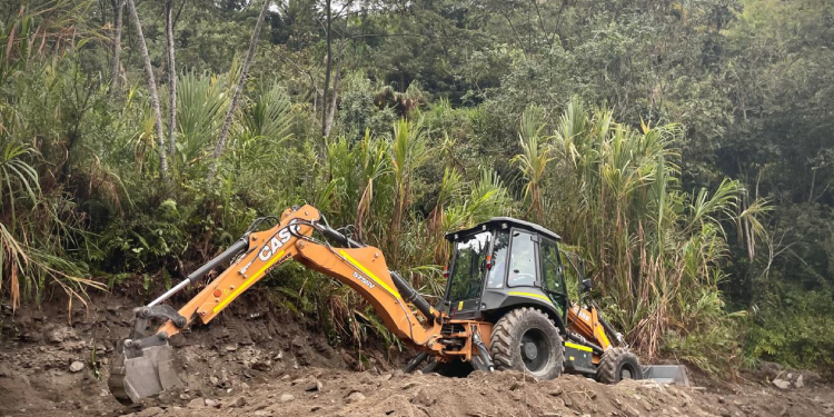 Se está recuperando el paso en la vía Tapias – Ortega