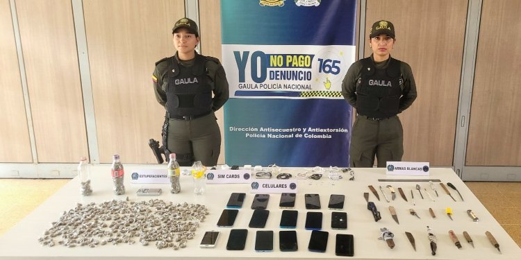 Allanaron 208 celdas del Coiba de Picaleña en un operativo contra la extorsión