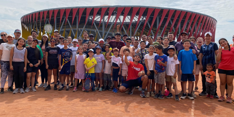 Festival de Tenis de Campo reunió a más de 90 deportistas en el Complejo de Raquetas