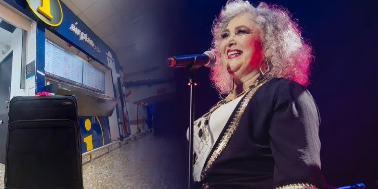 Recuperan la maleta de Amanda Miguel tras incidente en aeropuerto de Antioquia “En 45 años de carrera jamás me había sucedido algo así”