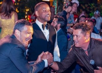 Carlos Vives pone a cantar vallenato a Antonio Banderas y Will Smith en gala en España