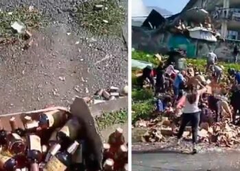Tragedia en Antioquia: Accidente mortal y saqueos en la autopista norte